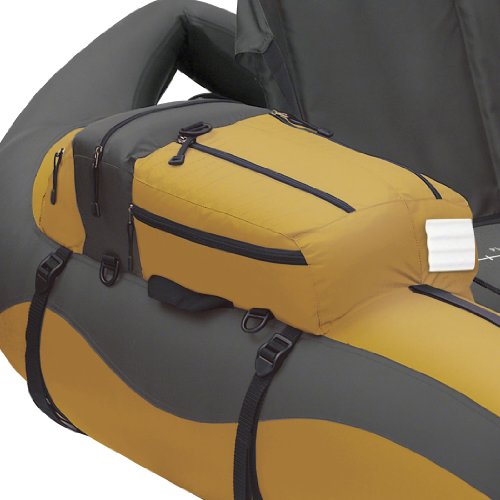 Classic Accessories Togiak Inflatable Fishing Float Tube With Backpack Straps , Gold/Gray , 54.25 X 47.00 X 19.00 Inches #TOP2
