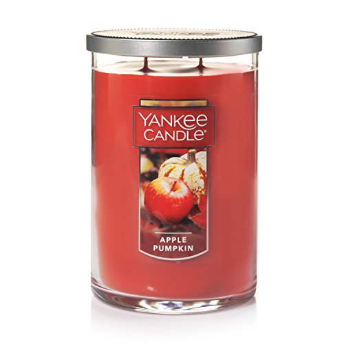 Yankee Candle Apple Pumpkin Scented, Classic 22oz Large Tumbler 2-Wick