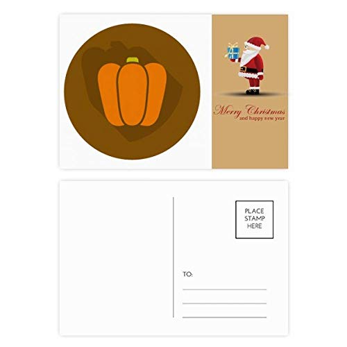 Cartes postales Happy Thanksgiving Day Simpol Père Noël lot de 20
