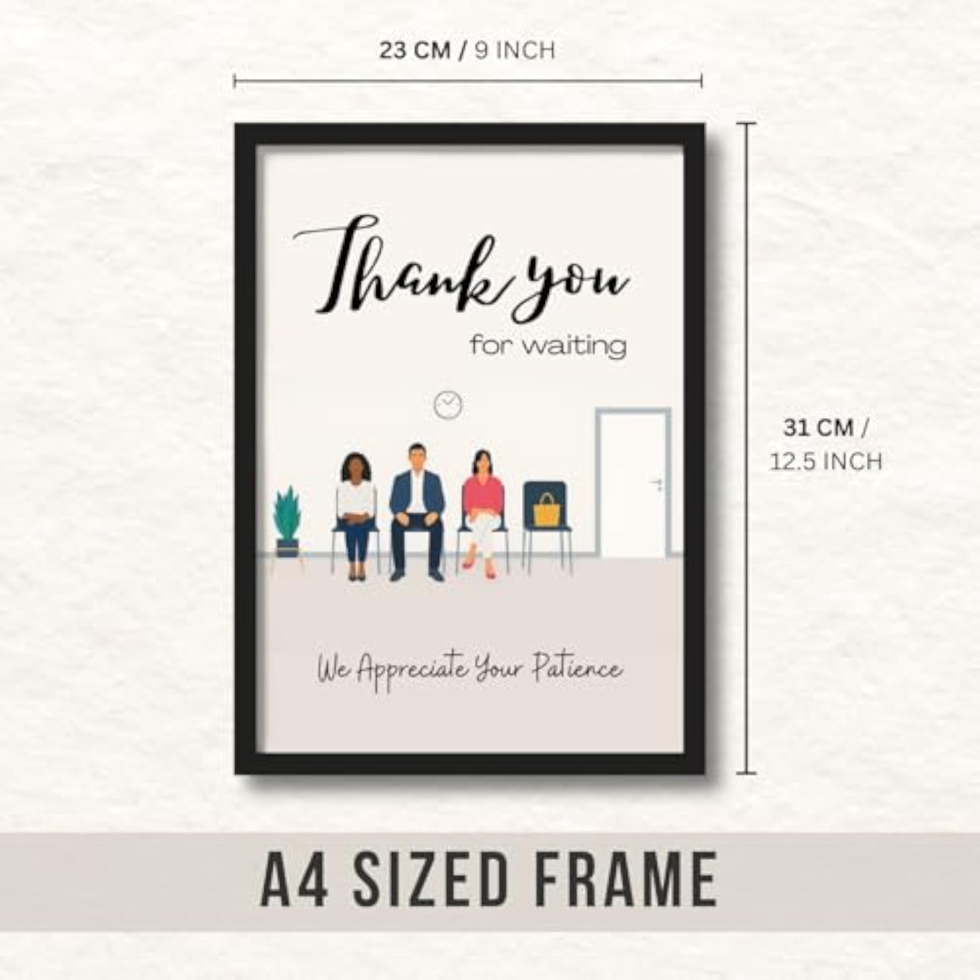 Waiting Area Wall Frame Poster
