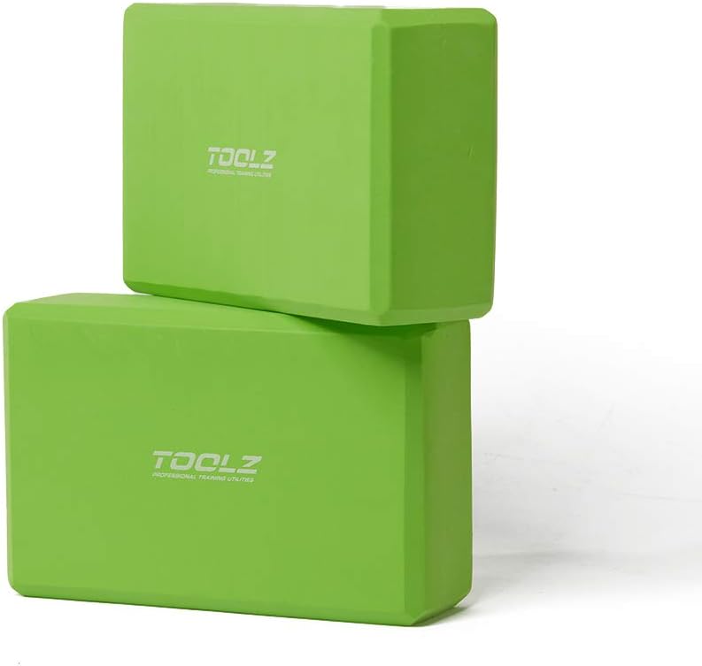 TOOLZ Yoga Block – Yogablock Set zur Unterstützung von einfachen ...