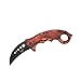 Herbertz Karambit, Camo czerwony nóż jednoręczny