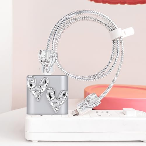 Protector de cable iPhone anticaídas y reforzado con diseño de silicona suave 6