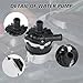 INGKAN Electric Auxiliary Water Pump Coolant Pump 8K0965567 8k0965569 Fits for A4 S4 A5 S5 A6 A7 A8 Q7 Cayenne Panamera 3.0L Repalce OE 8K0965567 8K0-965-567