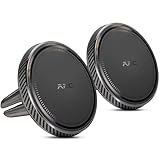 A2C 2 Pack Slim Magnetic Phone Holder for Car, Rental Car Essentials for Travel, No Assembly, Compact, One-Hand Operation, Easy Removal, Reusable, Upgraded Air Vent Phone Mount Compatible with MagSafe