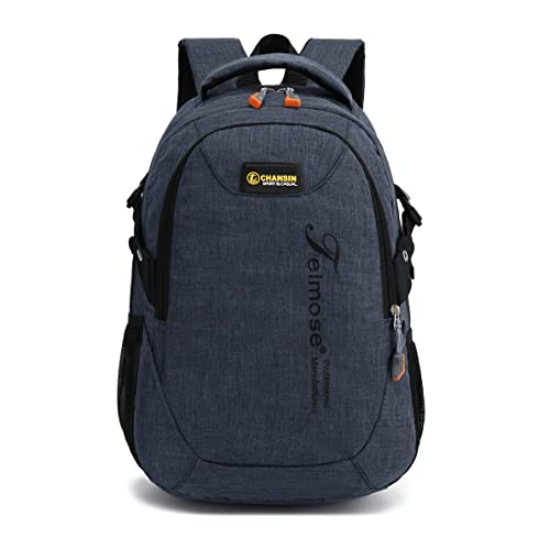 TEIMOSE Y6086# Buen material de lino Bolsa de 15.6inch Bolsa de mochila Bolsa de al aire libre Alpinismo (BLUE) Cover