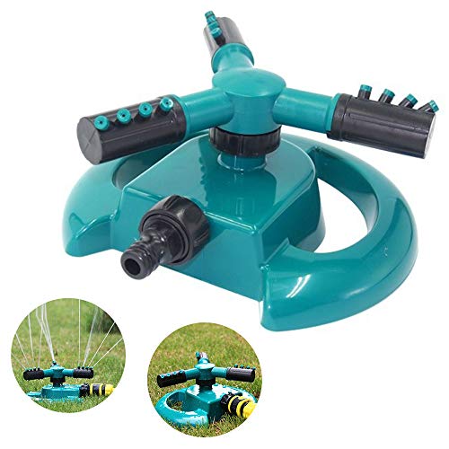 Festnight Sprinkler Rotierende Rasensprinkler Gartensprinkler Großflächige Wasserversorgung Sprinkler für Rasenflächen und Gärten im Freien