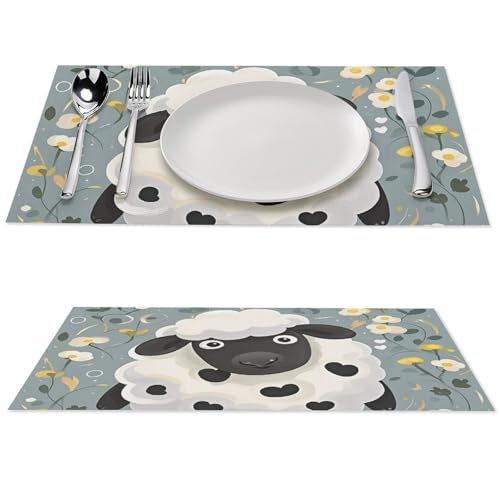 Sets de table anti-tache lavables pour préserver vos meubles en bois