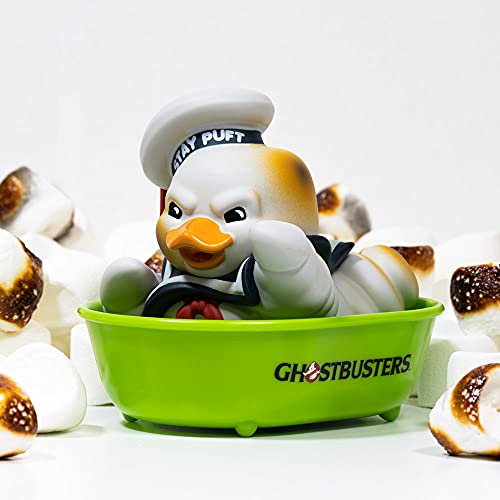 Canard parfumé Ghostbusters édition Stay Puft brûlé en vinyle