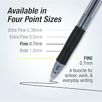 PILOT G2 Premium Gel Pens, Fine Point 0.7mm, Black Ink, 12-Pack — image 6
