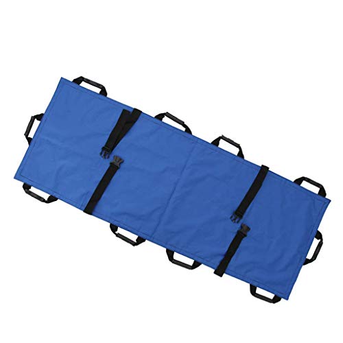GLJY Oxford Soft Emergency Rescue Bahre wasserdicht faltbar, Patiententransfersystem Lift Assist für Home Hospital School Sport Outdoor-Aktivitäten Cover