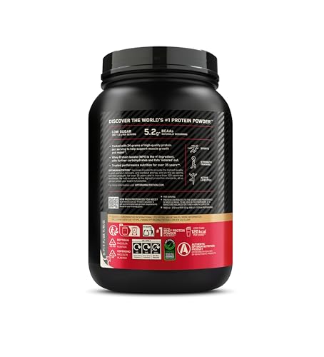 Optimum Nutrition Gold Standard 100% Whey, Proteine In Polvere, Gusto Crema Di Banana, 900G, 30 Porzioni - 7