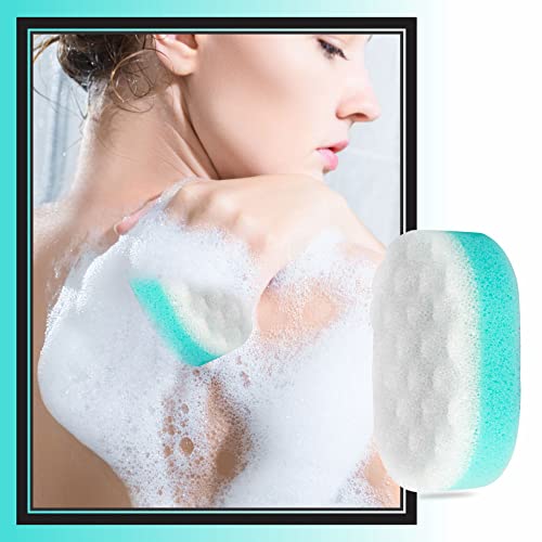 Bath-Sponges-for-Adults-Exfoliating-Bathing-Sponge-Novelty-Soft-Body-Scrubber-for-Kids-Scrubbing-Coral-Relax-Massage-Foam-Cleansing-Double-Sided-Loofah-for-Dry-Delicate-Skin-Multicoloured-3
