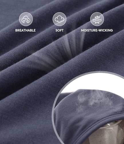 Image of BAMBOO COOL Men's Underwear Breathable Boxer Briefs with Fly Moisture-Wicking Lightweight Underwear 7-Pack