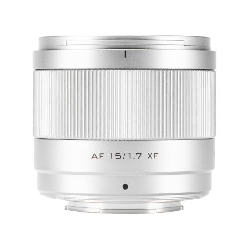 Image of VILTROX 15mm F1.7 Air XF APS-C Prime Lens for Fujifilm X Mount, Silver