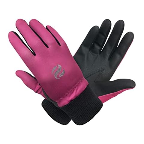 Surprizeshop Winter Pair Ladies Golf Gloves | Pair | Left & Right Hand | Extra Warm Polar Stretch Fabric with soft Polyester | All Weather Palm | Golf | Walking | Hiking | Tennis Cover