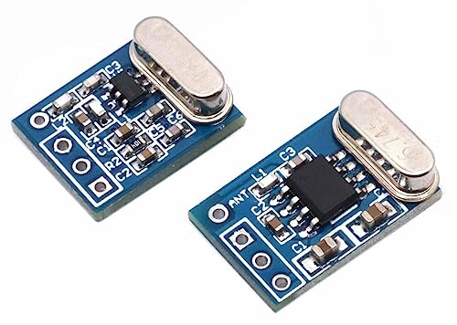 Taidacent SYN115 SYN480R 433M Wireless Remote Control Transmitter Receiver DIY RF Ask/OOK Transmitter and Receiver Module (SYN115 Wireless Transmitter Module)