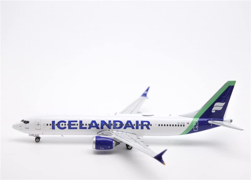 ACE HOBBY for Phoenix for Icelandair for Boeing 737-9MAX TF-ICB 1:400 Aircraft Pre-Built Model