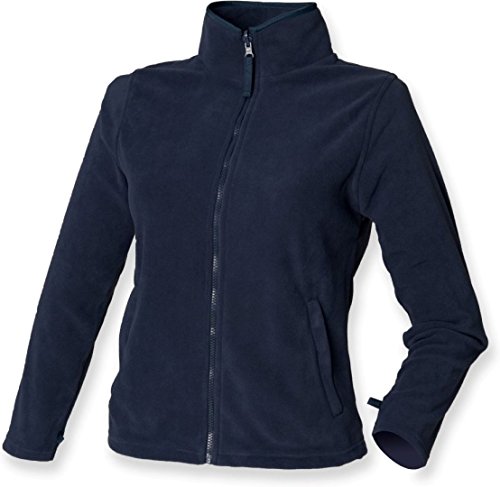 Image of Henbury Ladies Micro Fleece Jacket : Color - Navy : Size - 10