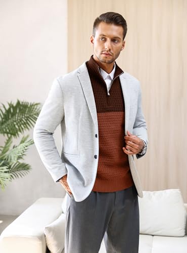 Pull chaud confortable pour homme coupe ajustée contre le froid