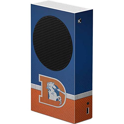 Skinit Decal Gaming Skin Compatible with Xbox Series S Console - Officially Licensed NFL Denver Broncos Vintage Design