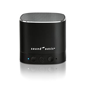 Sound Oasis® Bluetooth® Tinnitus Sound Therapy System® – Sleep Better, Manage and Mask Tinnitus, 25 Built-in Sounds for Tinnitus Relief, 12-Hour Sound Duration