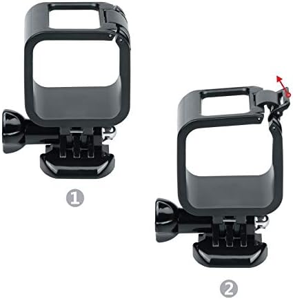 Protective Frame for Gopro Hero 4 Session, Standard Protective Frame for Camera Accessories, Anti-fall Protection Case for Sports Cameras