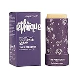 Ethique The Perfector Bar Gentle Solid Face Moisturiser for All Skin Types (65g/2.29oz Pack of 1) Vegan, Compostable, Biodegradable, Plastic Free