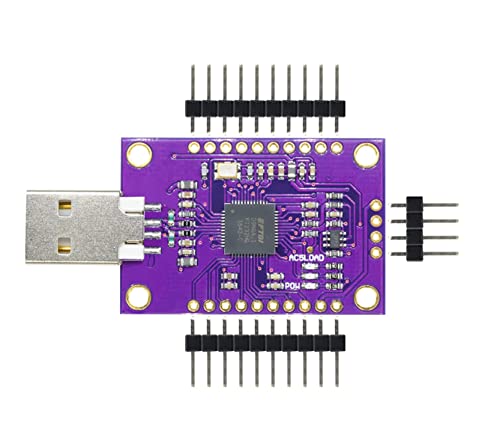 Hailege High Speed Multifunction FT232H Serial Port Module FT232H USB to JTAG UART FIFO SPI I2C Adapter