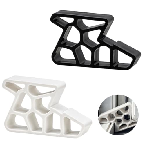 Image of 2 PCS Heavy Duty Window Stopper & Balcony Door Wedge with Track Lock
