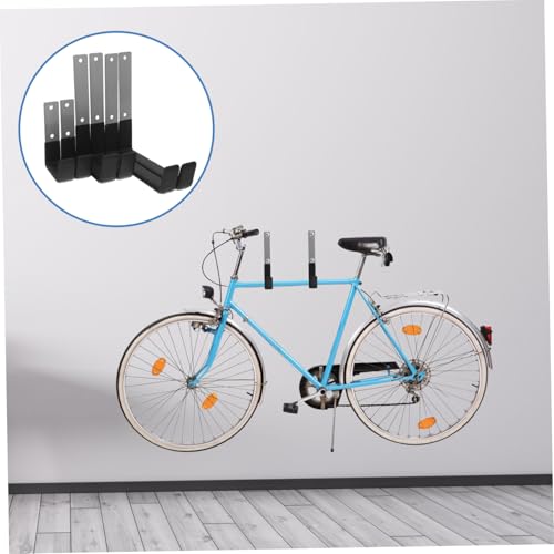 Rangement mural outils de garage robuste pour suspendre vélo et échelle - 5
