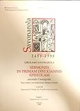 Sermones in primam divi Ioannis epistolam, secondo l'autografo