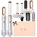 UKLISS Hairstyler 6 in 1, Haarstyler & Ionen Haartrockner Pro mit Airflow Lockenbürste Automatisch, Rundbürstenföhn, Airbrush Haarstyler, Thermal Brush, Multistyler Geschenksets für Haarstyling - Weiß