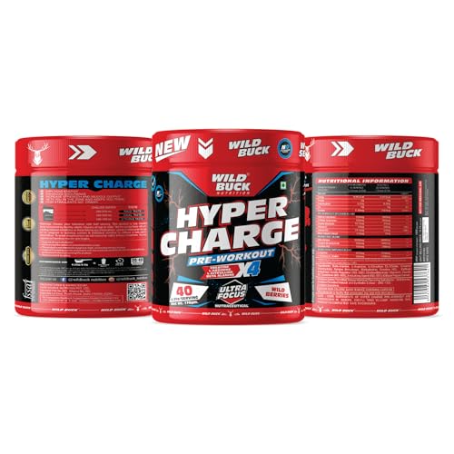 Wild Buck Hyper Charge Pre-X4 (40 Servings) — Pre-Workout Supplements - image 6