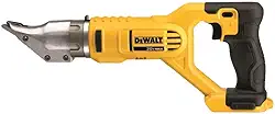 DEWALT Tesoura para Chapa 18g 20V Max Li-íon Sem Bateria e Sem Carregador DCS491B