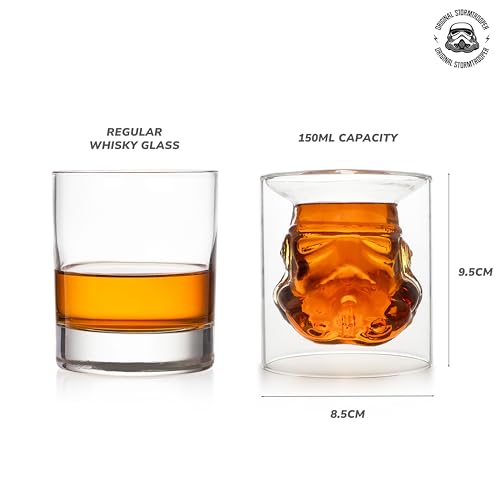 Verre à whisky Stormtrooper pour une soirée bourbon et scotch originale - 4