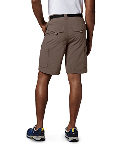 Image of Columbia Men's Regular Fit Shorts (AM4723 Cypress Heather Camo Print 40)