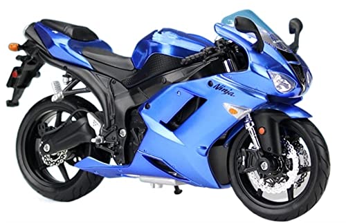 Réplique miniature Kawasaki Ninja 1:12 : moto de course aux finitions premium