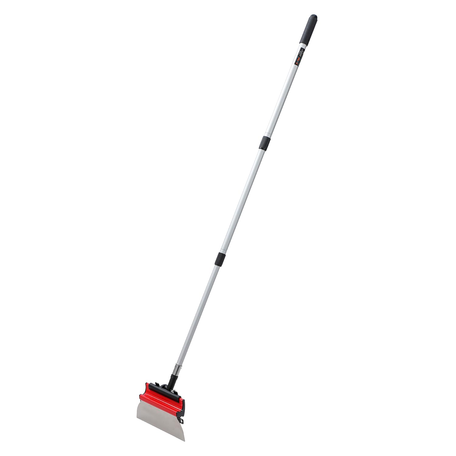 KATSU Tools Juego de 9 cuchillas de desnatado para paneles de yeso, cuchillas de 25/60/80 cm + poste de extensión de aluminio + rodillo de pintura + cuchillo de masilla + raspadores de papel pintado