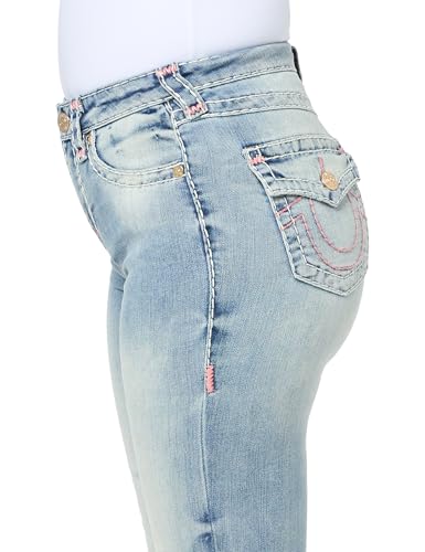 True Religion Women's Billie Mr Straight Flap Super T​3