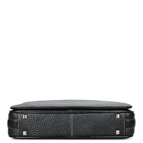 Image of Da Milano Leather Laptop Bag for Men & for Women - Fits Upto 15 inch Laptop (6166D)
