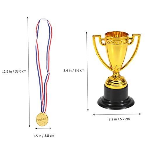 16 Unidades prêmios para crianças adesivos de troféu brinquedo criança Brinquedo para crianças prese