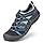 SAGUARO Sandales de Trekking pour Femme Outdoor Sport Sandales de randonnée d'été Antidérapant Respirantes Bleu Saphir 39 EU