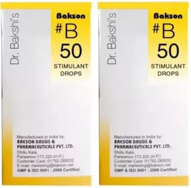 Generic B50 Stimulant Drops (30ml, Pack of 2), White
