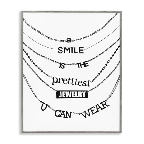 Rainbow Affirmation Glam Necklace, 16 x 20 Inch Framed Giclée Print