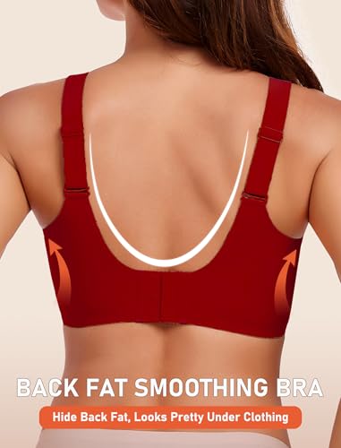 Image of Gailife Womens Wireless Push Up Bras for Women No Underwire Seamless Full Coverage Supportive T Shirt Everyday Bras