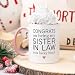Fatbaby Funny Sister In Law Coffee Mug, Birthday Christmas Mother’s Day Gifts for Sister-In-Law Tea Cup 11oz