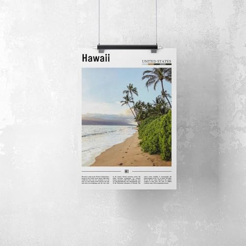Impression sur toile Hawaï décoration murale grand format