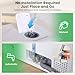 BLITZHOME WiFi Countertop Portable Dishwasher, Smart 9 Programs, 167℉ High-Temp, 360° 3Spray, 24H Timing, Hot Air Drying, Air Refresh, Baby-Care, LED Light, 5.2L Built-in Water Tank for Apartments RVs