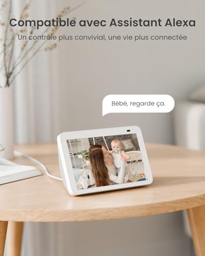 Reolink 4K 360° Caméra Surveillance WiFi Intérieure, E1 Zoom - 6